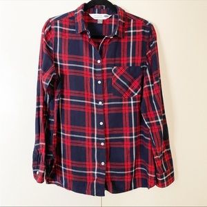 Flannel Button Up Shirt